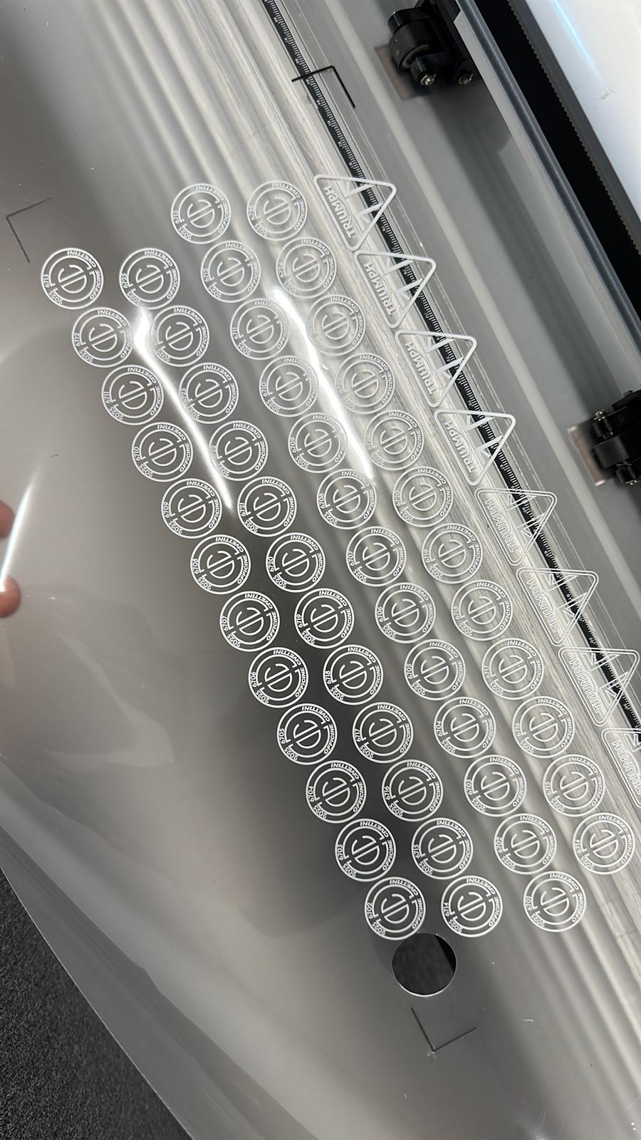 Trasparente stampa vetrofania